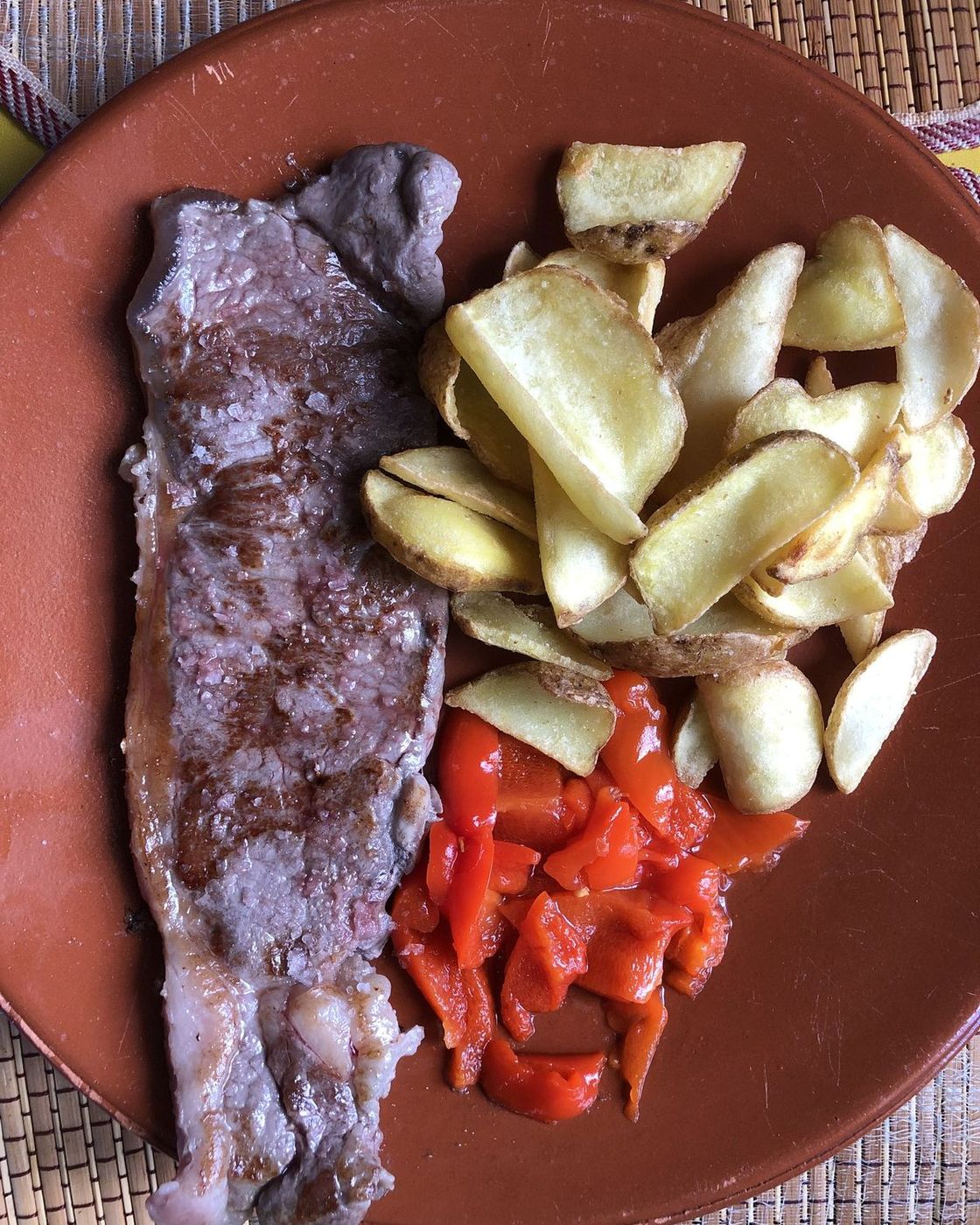 Entrecot a la brasa
